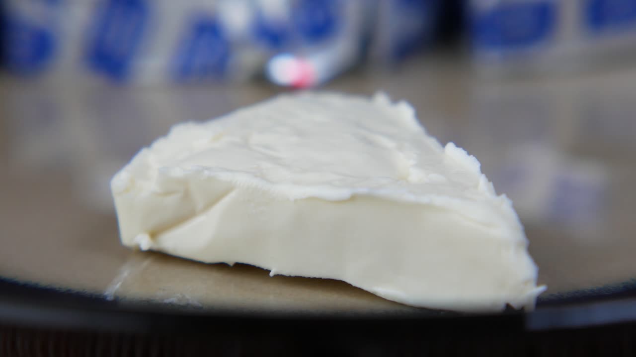 Slice of Soft White Cheese