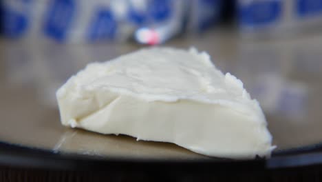 slice of soft white cheese