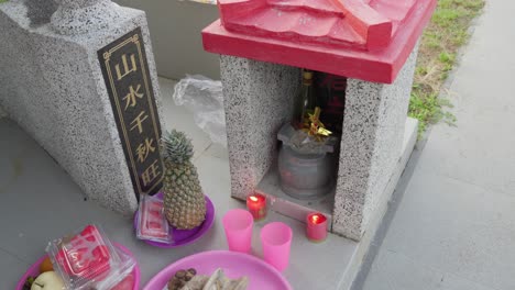 altar offerings, cheng beng, qingming festival, asian ceremonies culture