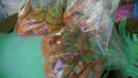 Dried-shrimp-river-prawn-in-plastic-bags-at-Asian-street-food-market