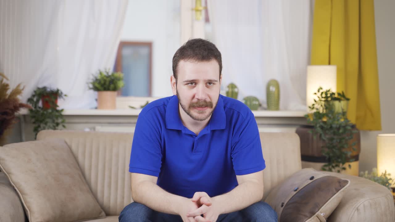 A man with a mood swing.