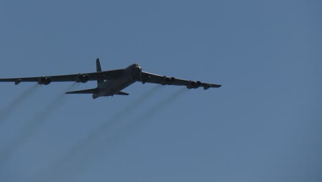 b bomber low flyover at war