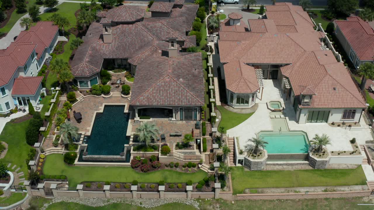 고급스러운 고급 부유 한 주택 및 부동산