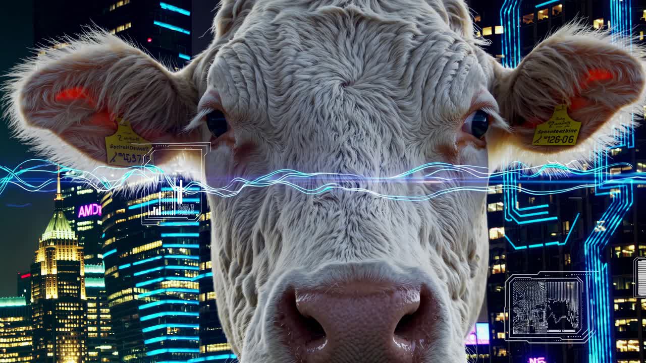 Vaca Inteligente en la Ciudad