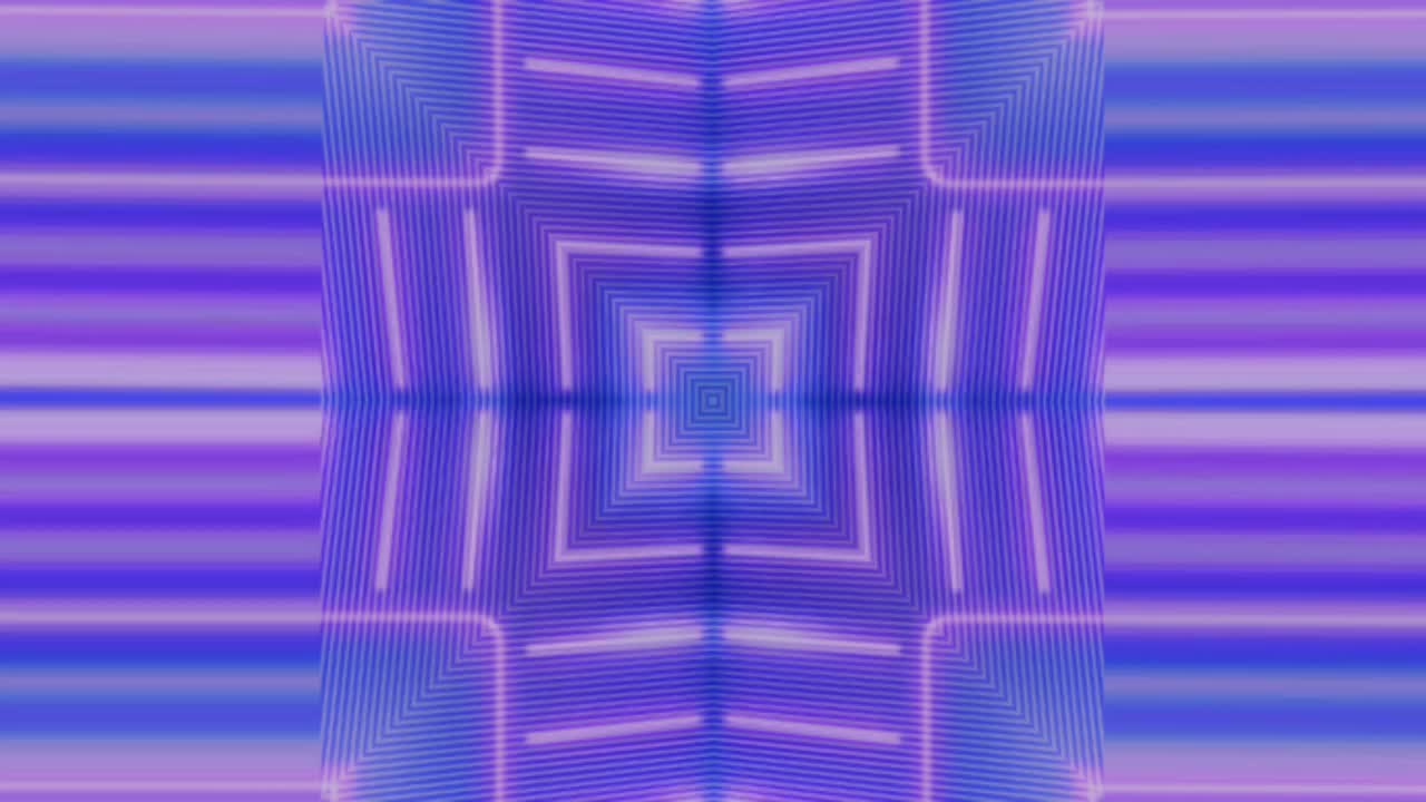 una hermosa animación de kaleidoscopio abstracto de resolución 4k