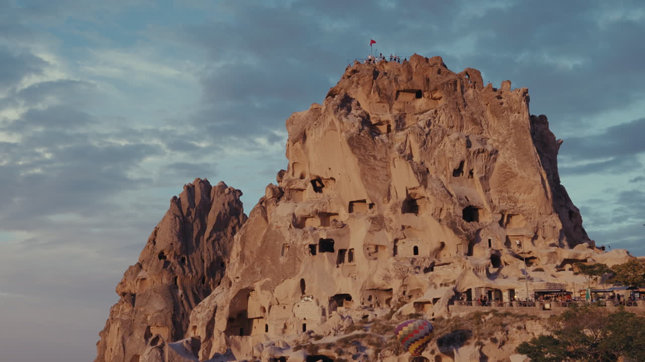 Cappadocia Rock Formations at Sunset