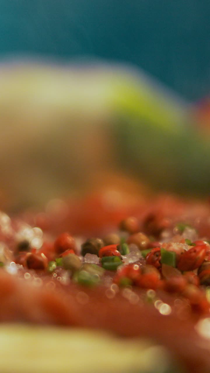 Close-up of Food being Flambeed