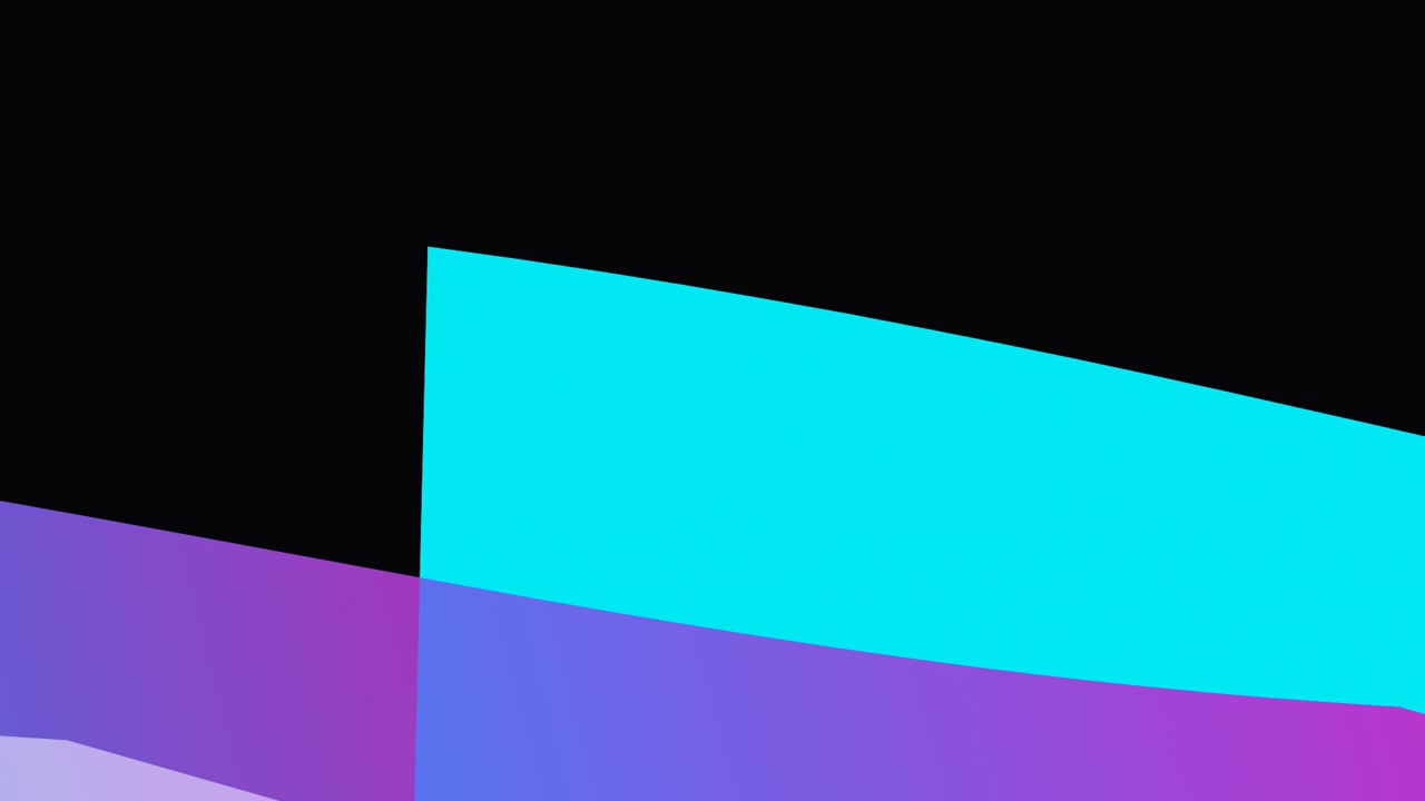 Abstract Motion Graphics with Overlapping Geometric Shapes