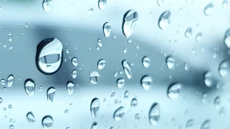 raindrops on the windshield. file 1