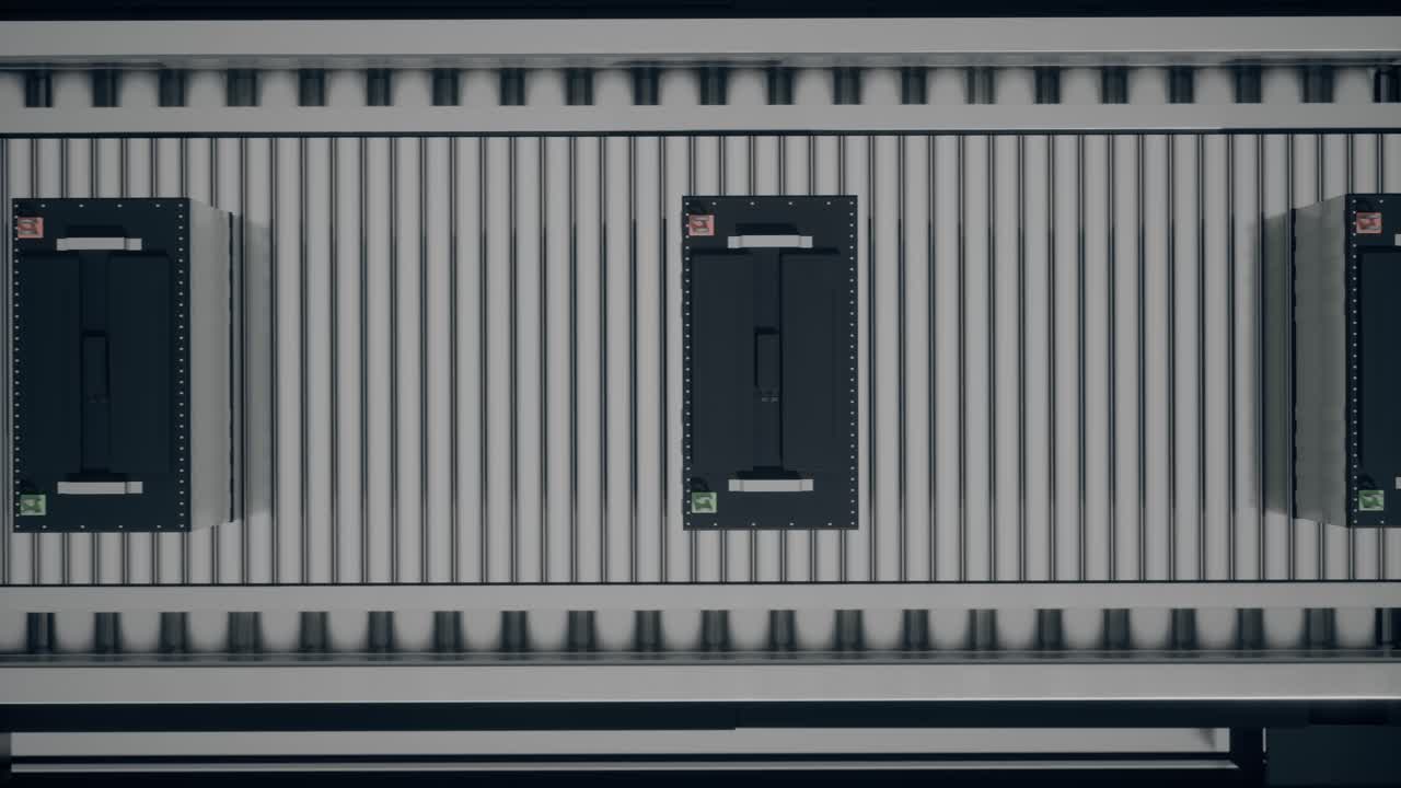 Industrial Production Line Of Batteries Or Electronic Components
