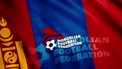 mongolian football federation flag