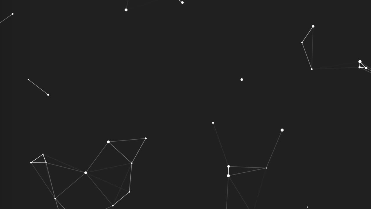 Abstract Digital Global Concept of Figures Polygon Plexus Background