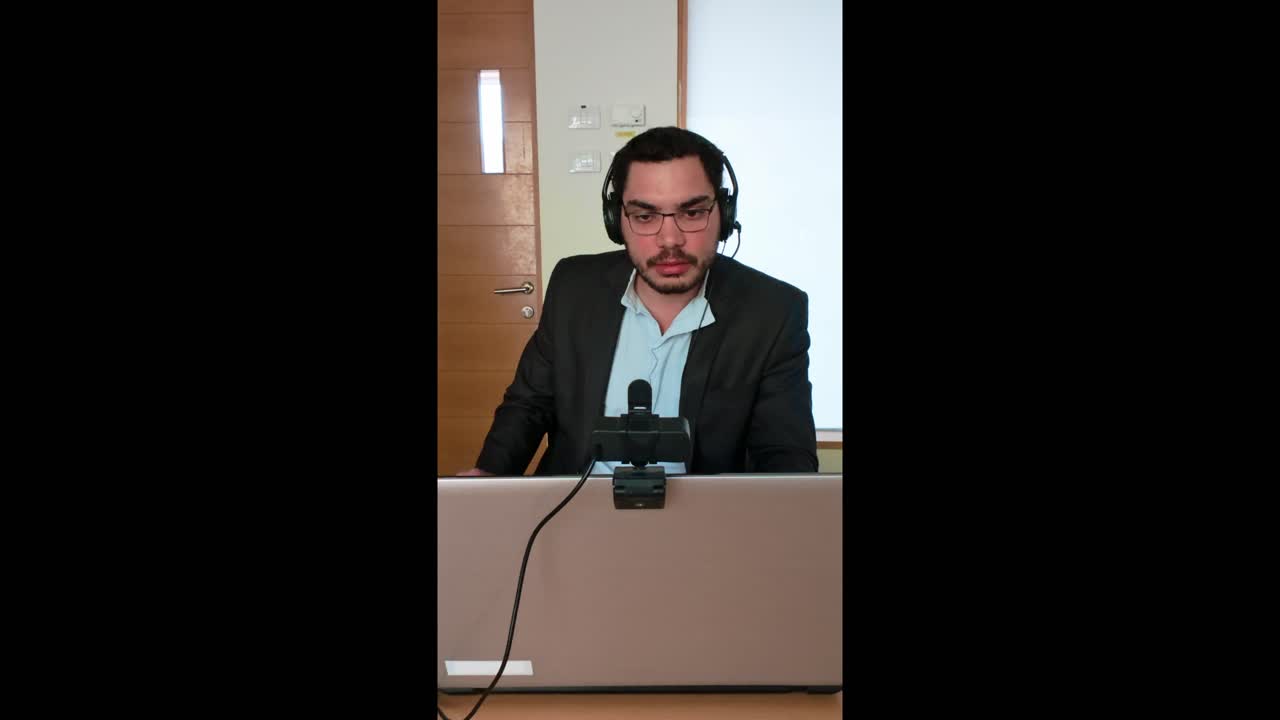 Self-Employed Professional in a Client Briefing