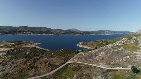 the beautiful lakes and landscape