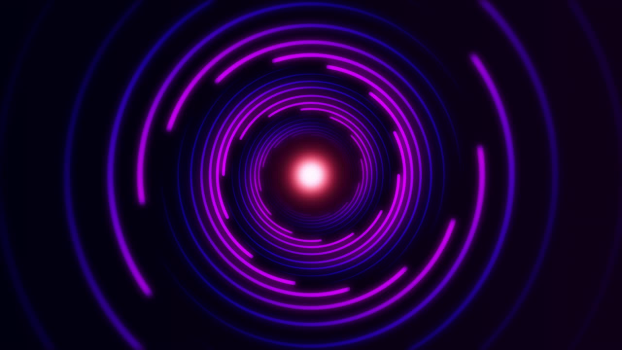 Neon motion background seamless loop