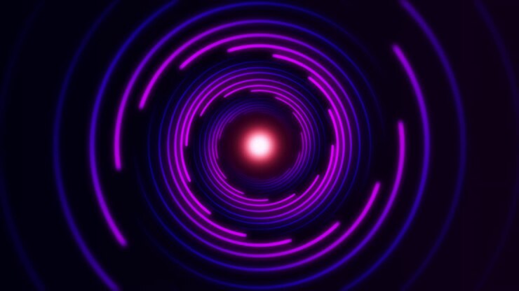 Neon motion background seamless loop