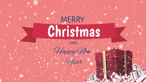 Animation-of-snow-falling-over-merry-christmas-text