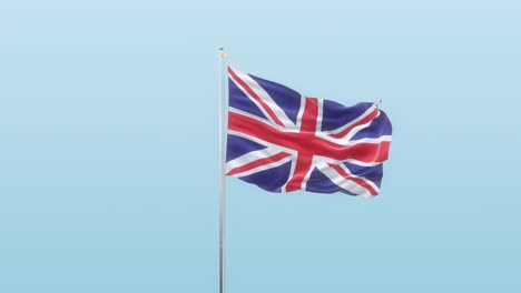 bandera del reino unido con alfa