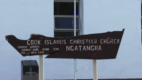 kościół chrześcijański na wyspach cooka, rarotonga