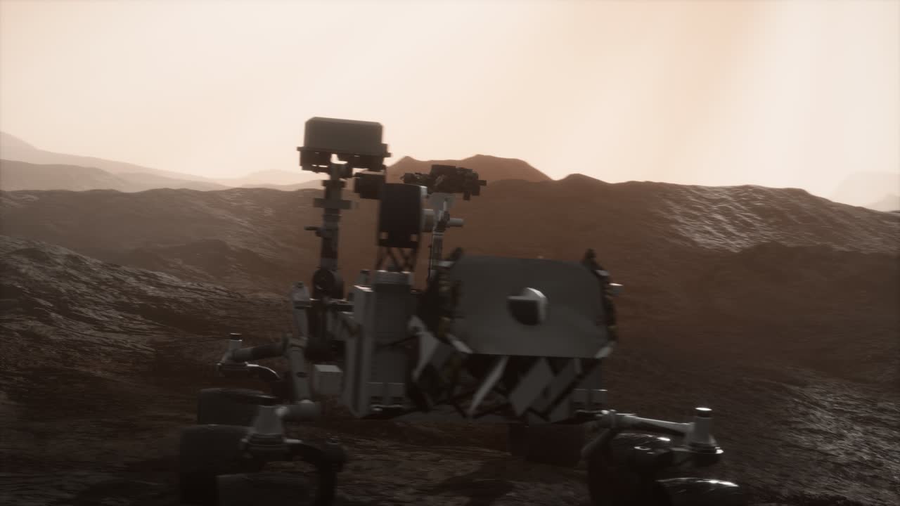 Curiosity Mars Rover tutkii punaisen planeetan pintaa