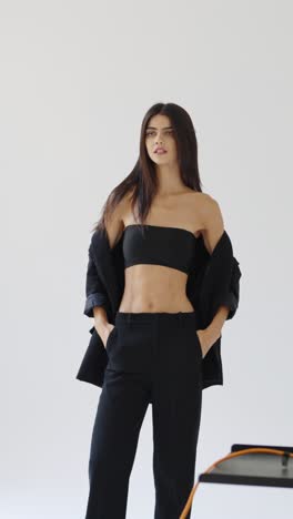 fashion studio photoshoot