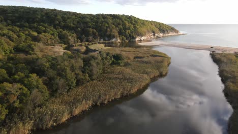 delta del río