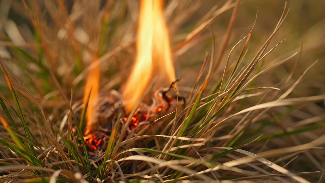 Gräsbrand