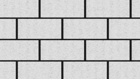 pared de ladrillo. animación de pared de ladra. cuadrados en movimiento