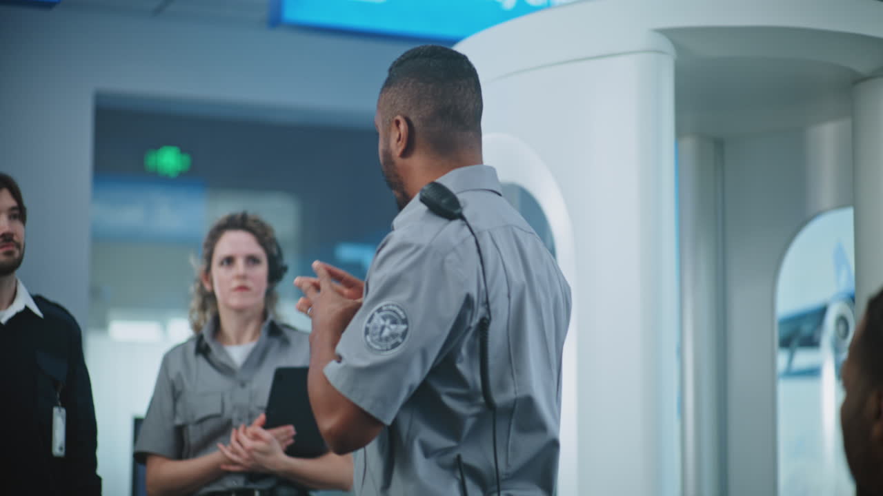 공항 보안 교육 세션