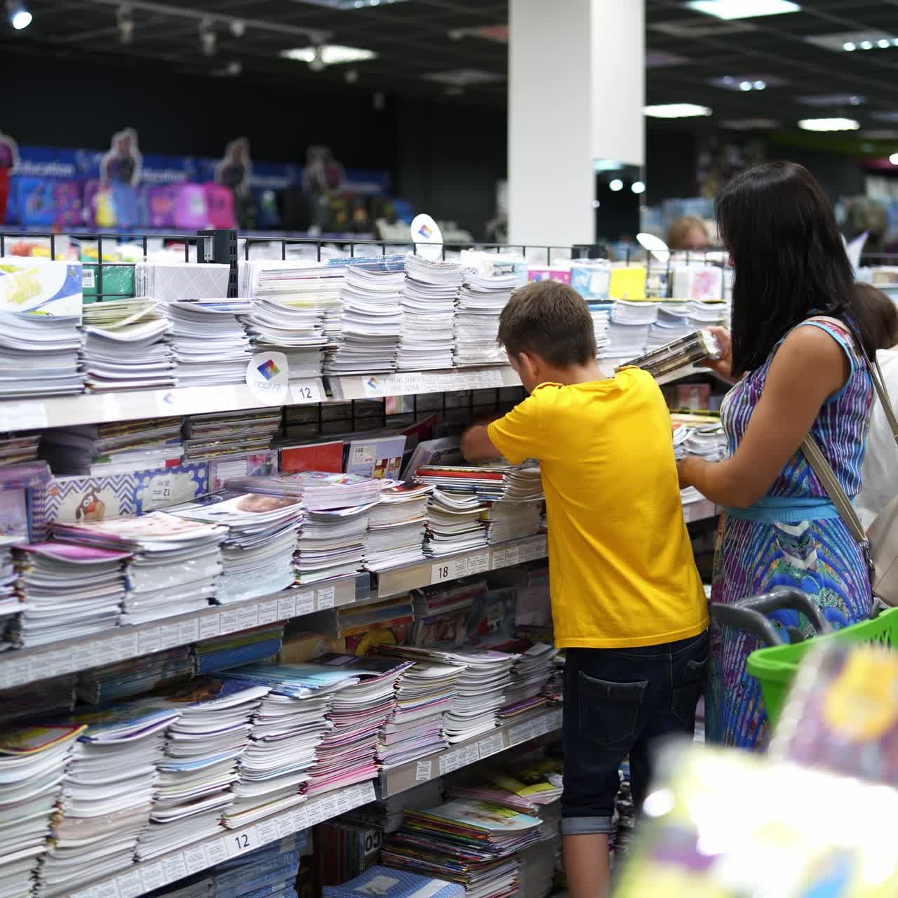 Small children during school time