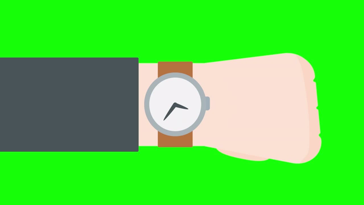 Simple Watch Animation Greenback