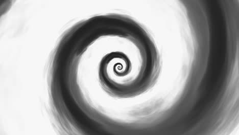 hypnotic spiral spinning smoke droste