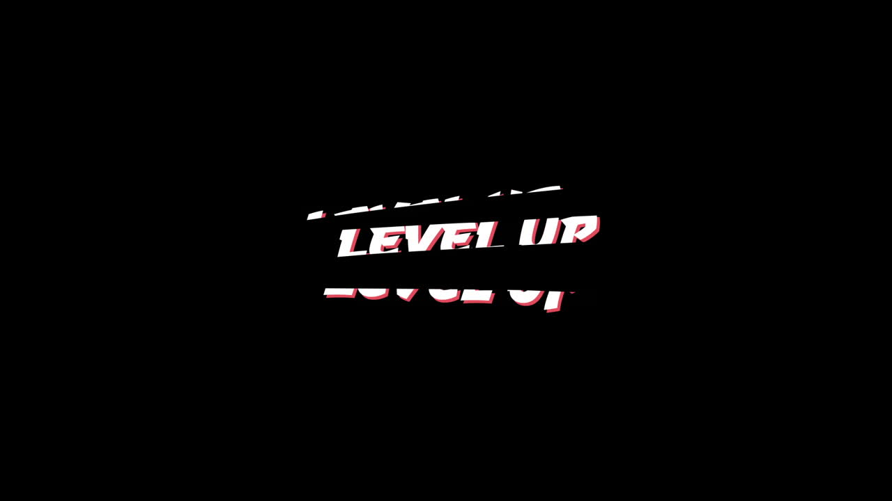 palabras de nivel arriba escritas en mayúsculas