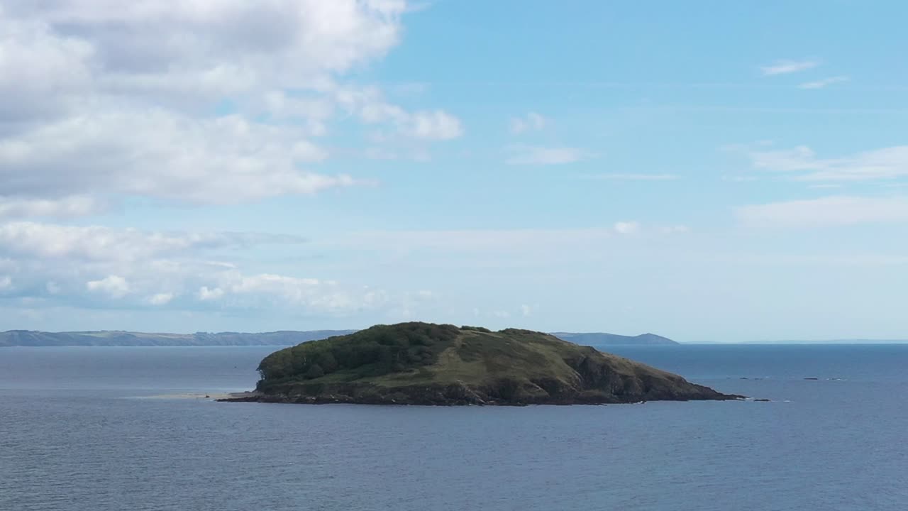 세인트의 넓은 낮은 조감도