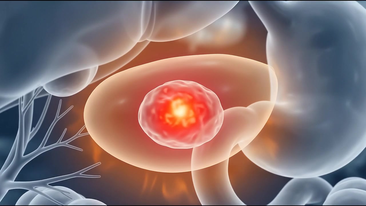Medical Animation of Pancreatic Tumor Growth
