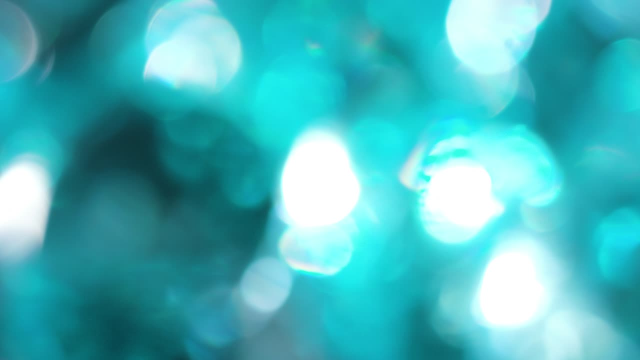 la rotación de los círculos bokeh en el sentido de las agujas del reloj