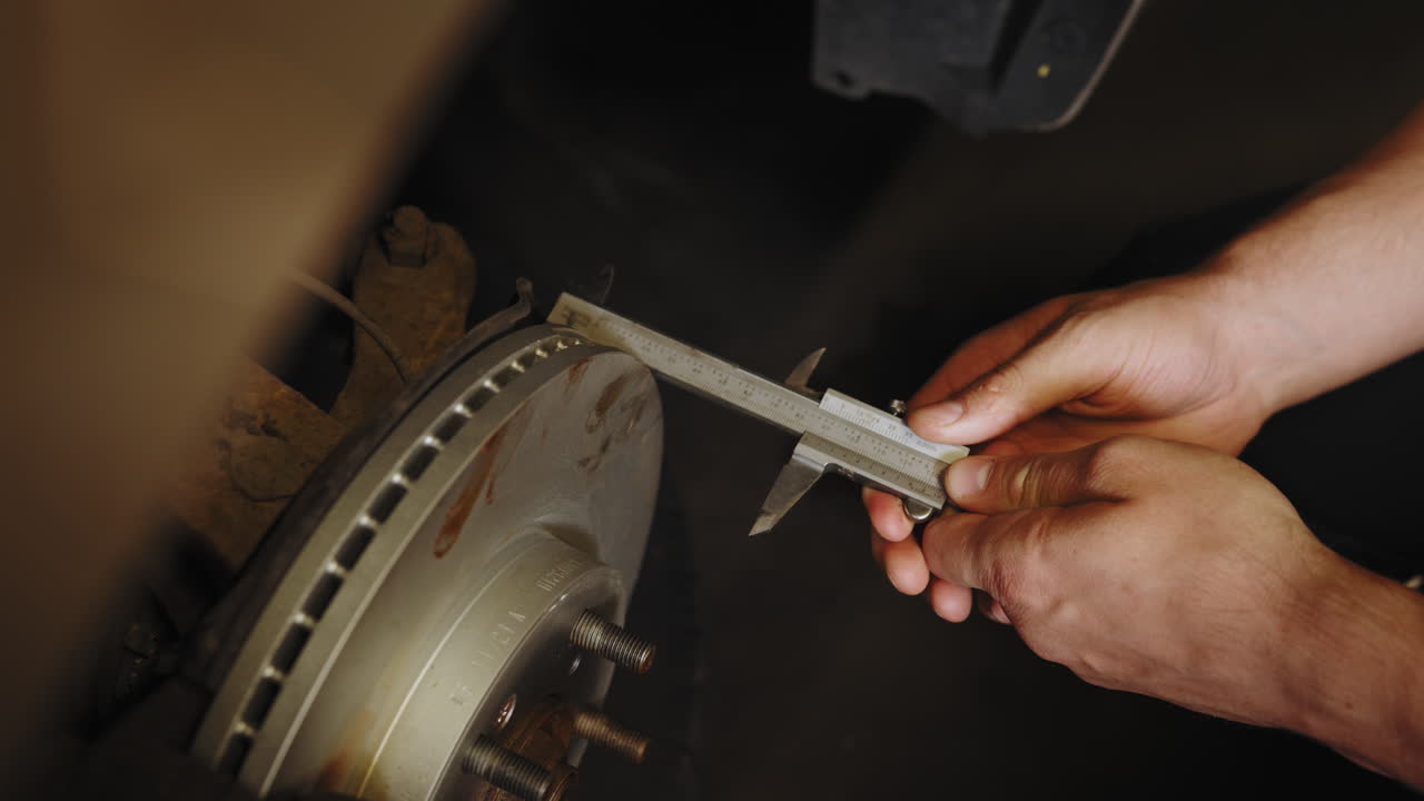 자동차 브레이크 로터 검사