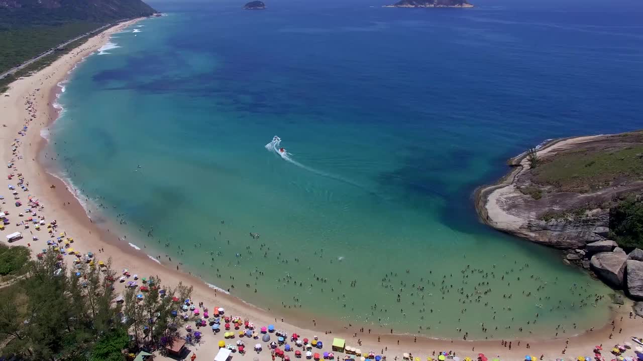 파라다이스 해변, 아름다운 해변, 전 세계의 멋진 해변, 그루마리 해변, 리오데자네이루, 브라질
