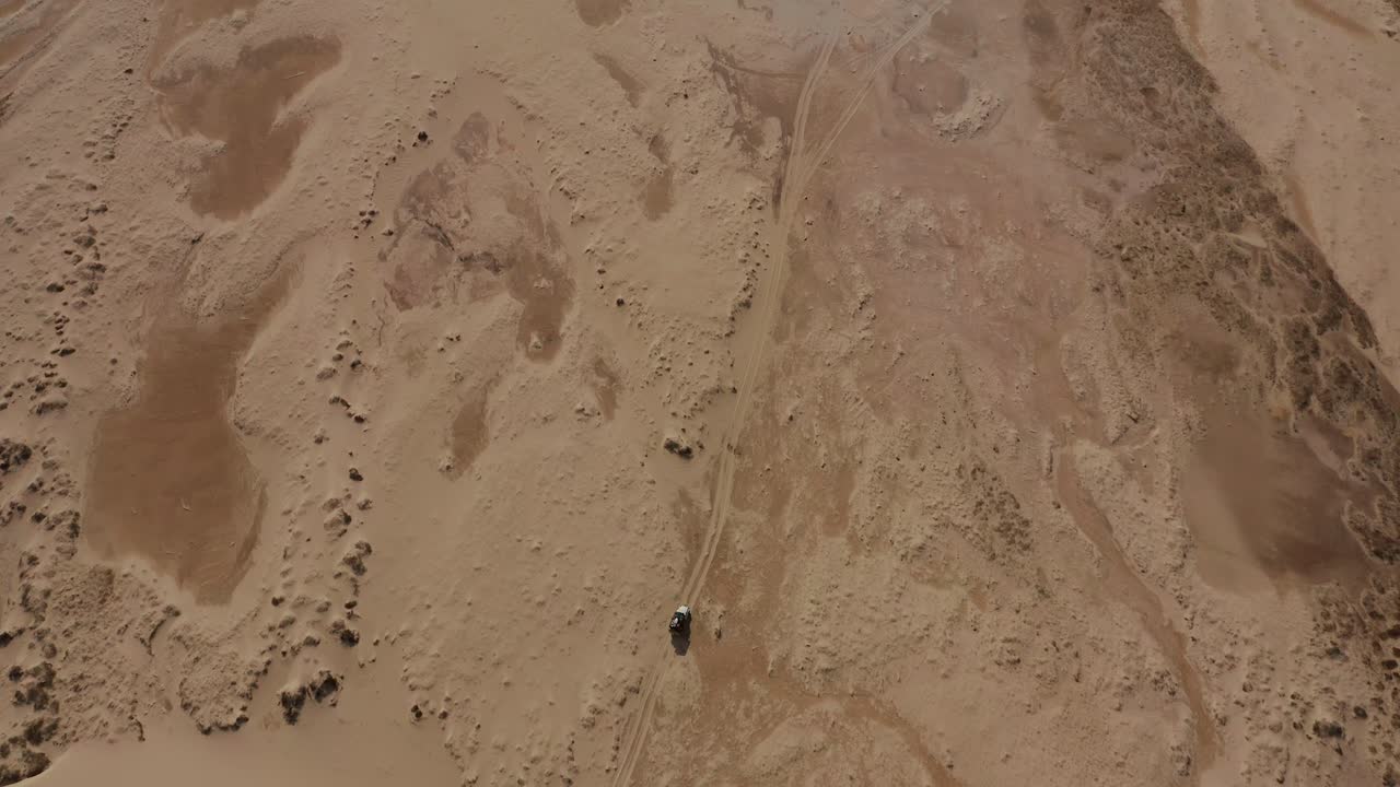 Off-Road Vehicle in the Desert