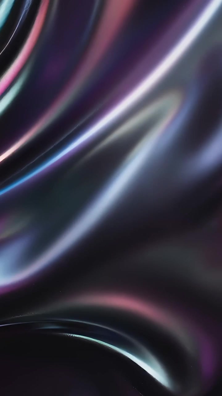 Abstract Metallic Waves Background 4K