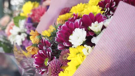 beautiful mixed flower bouquet