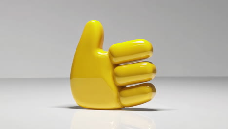 yellow thumbs up emoji symbol