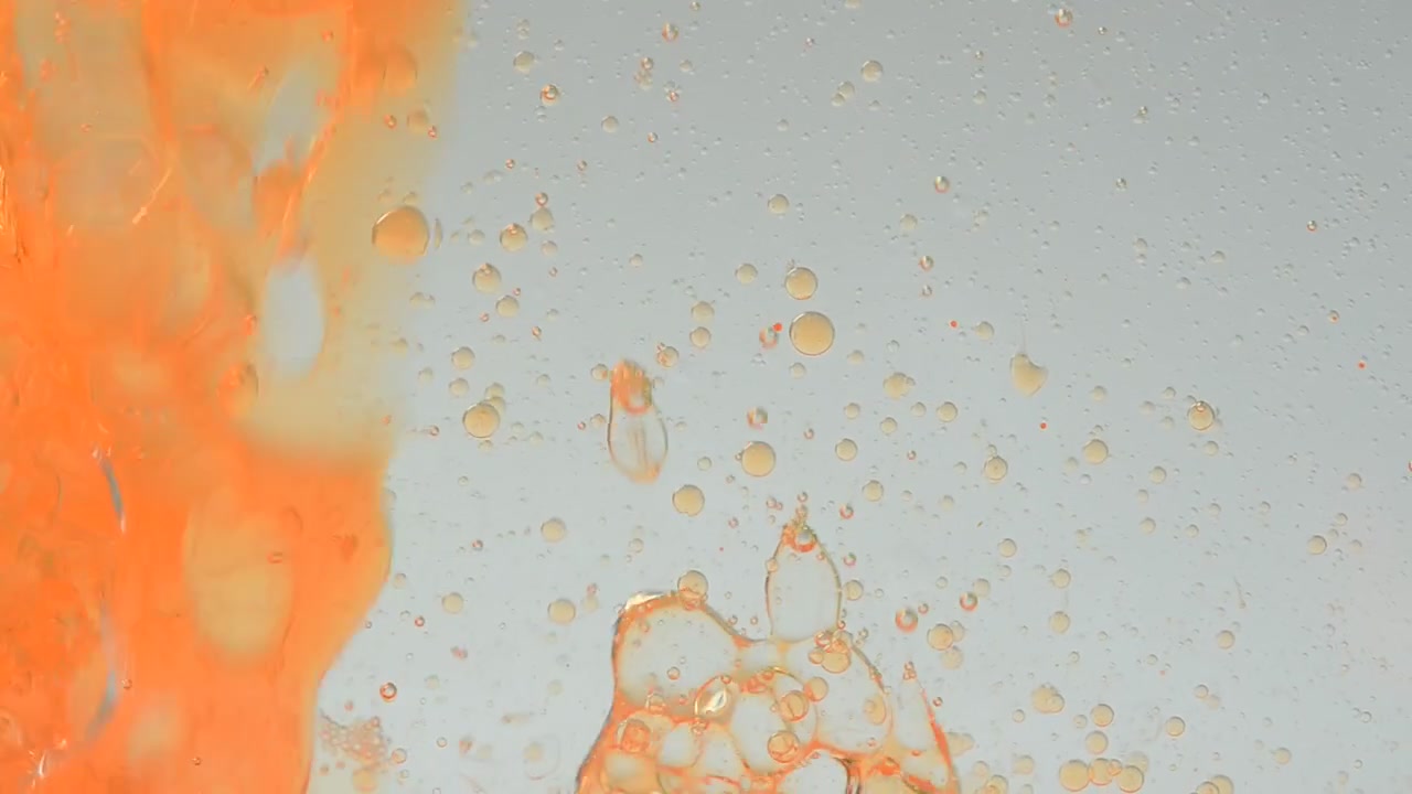 Background from bubbles. Motion of bubbles.
