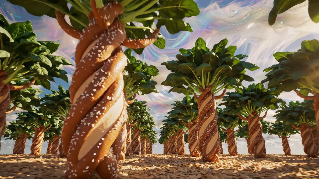 Field of Pretzel Trees