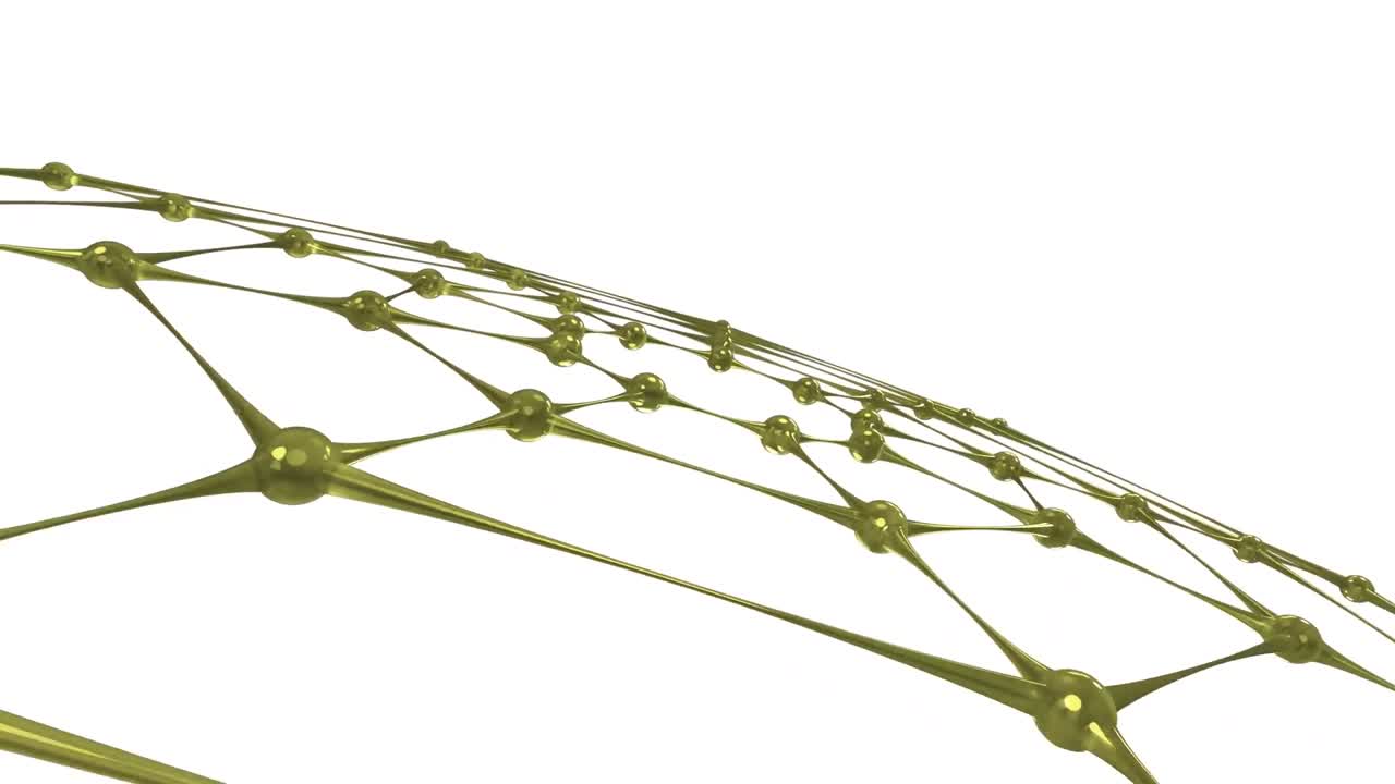 Moving 3d abstract shapes