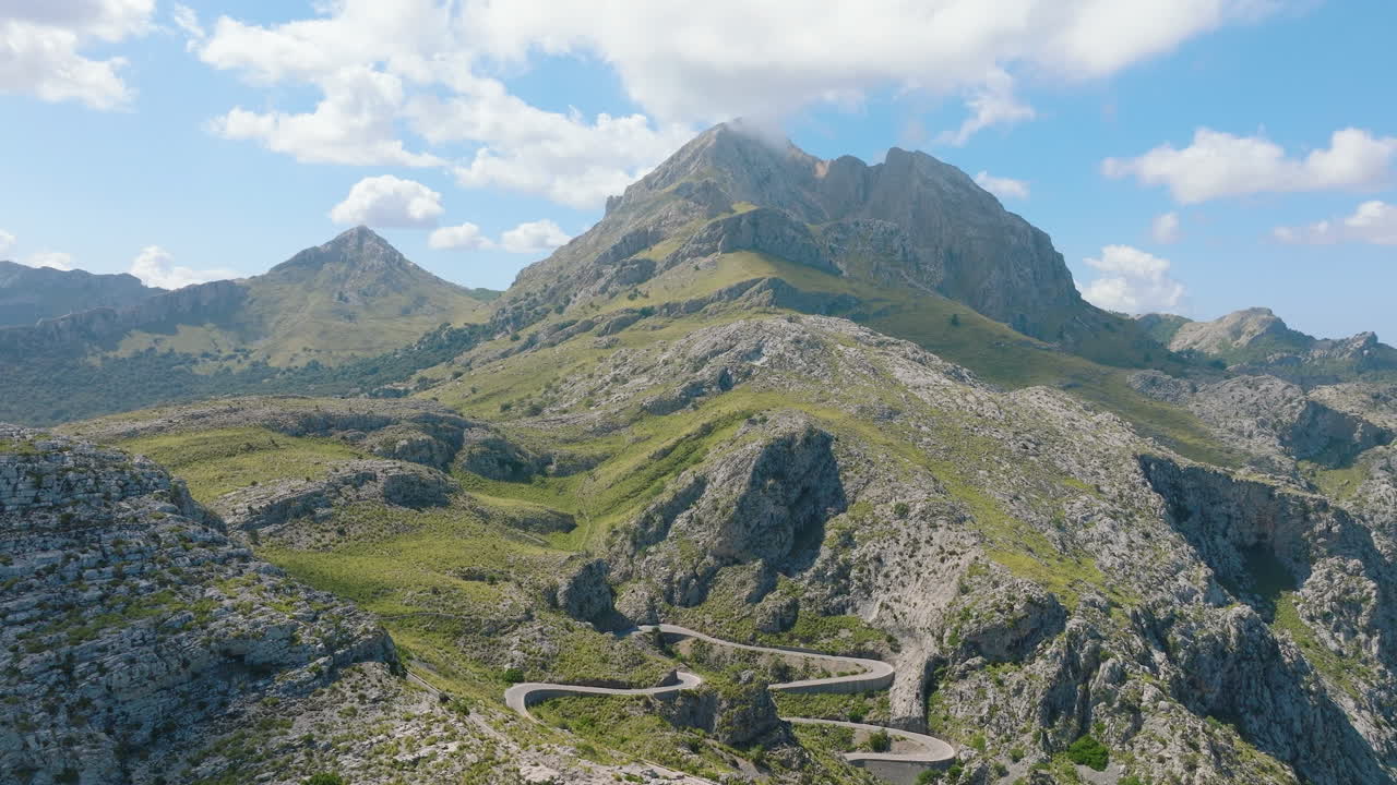 Mountainous Road Trip through Mallorca