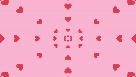 simple and cute heart motion graphics