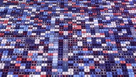 abstract data matrix pattern