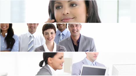 mujeres de negocios en el trabajo