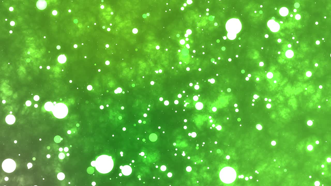 animación de partículas de puntos de polca flotantes gráficos de movimiento